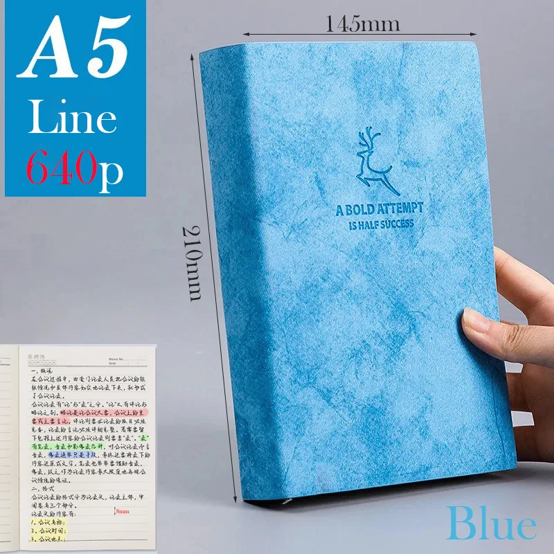 A5 Blue Line