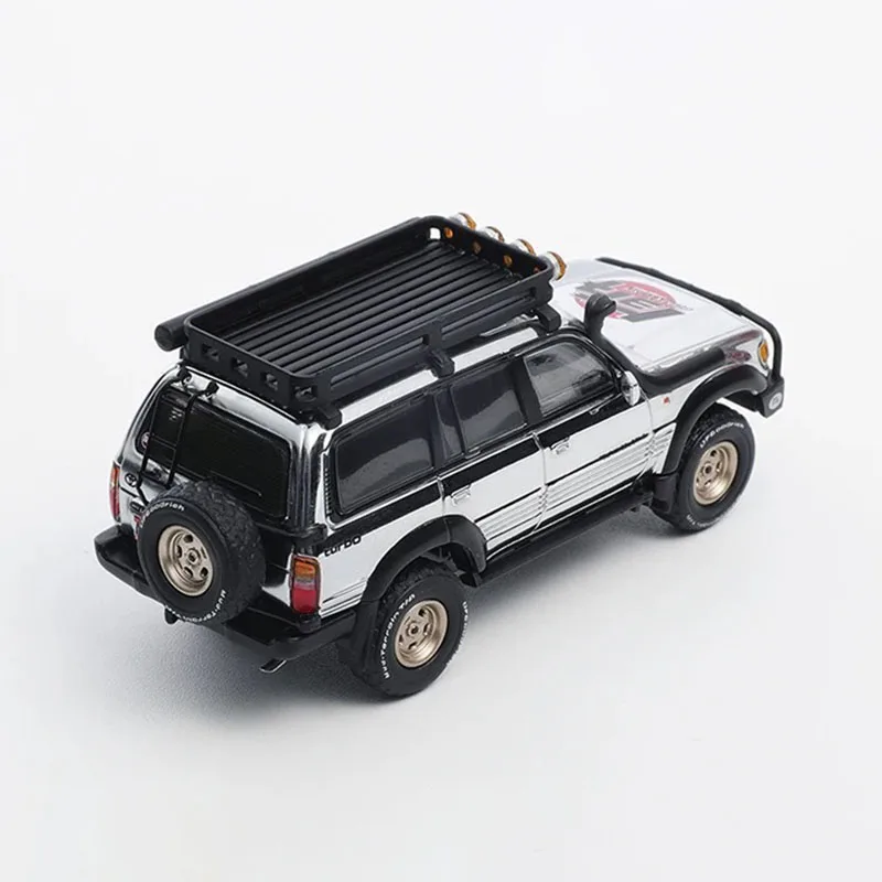 Pré-venda gcd 1:64 escala land cruiser lc80 liga simulação modelo de carro clássicos adulto lembrança presente exibição estática
