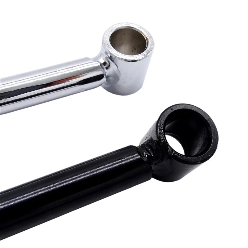 Motorcycle Rear Fender Rail Support Bracket Mount Holder Black Chrome For Honda Cruiser Custom Bobber