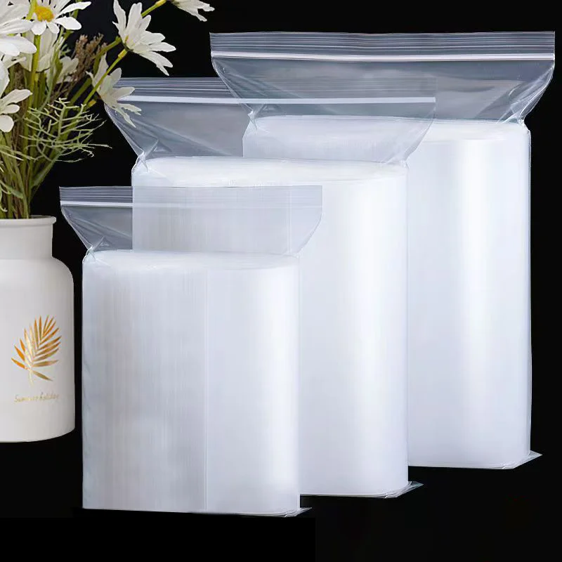 100pcs candy bags plastic ziplock bags party supplies sealed bags waterproof bags hardware gift packaging bags with custom logo