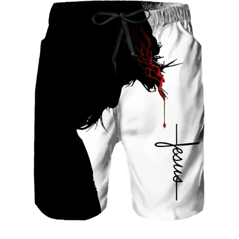 3D-Druck Tier-Löwen-Sport Schnelltrocknende Atmungsaktive Herren- und Damenhose Outdoor-Lauf-Fitness Lockere Streetwear Lässige Urlaubs-Übergrößen-Shorts – Detail 4