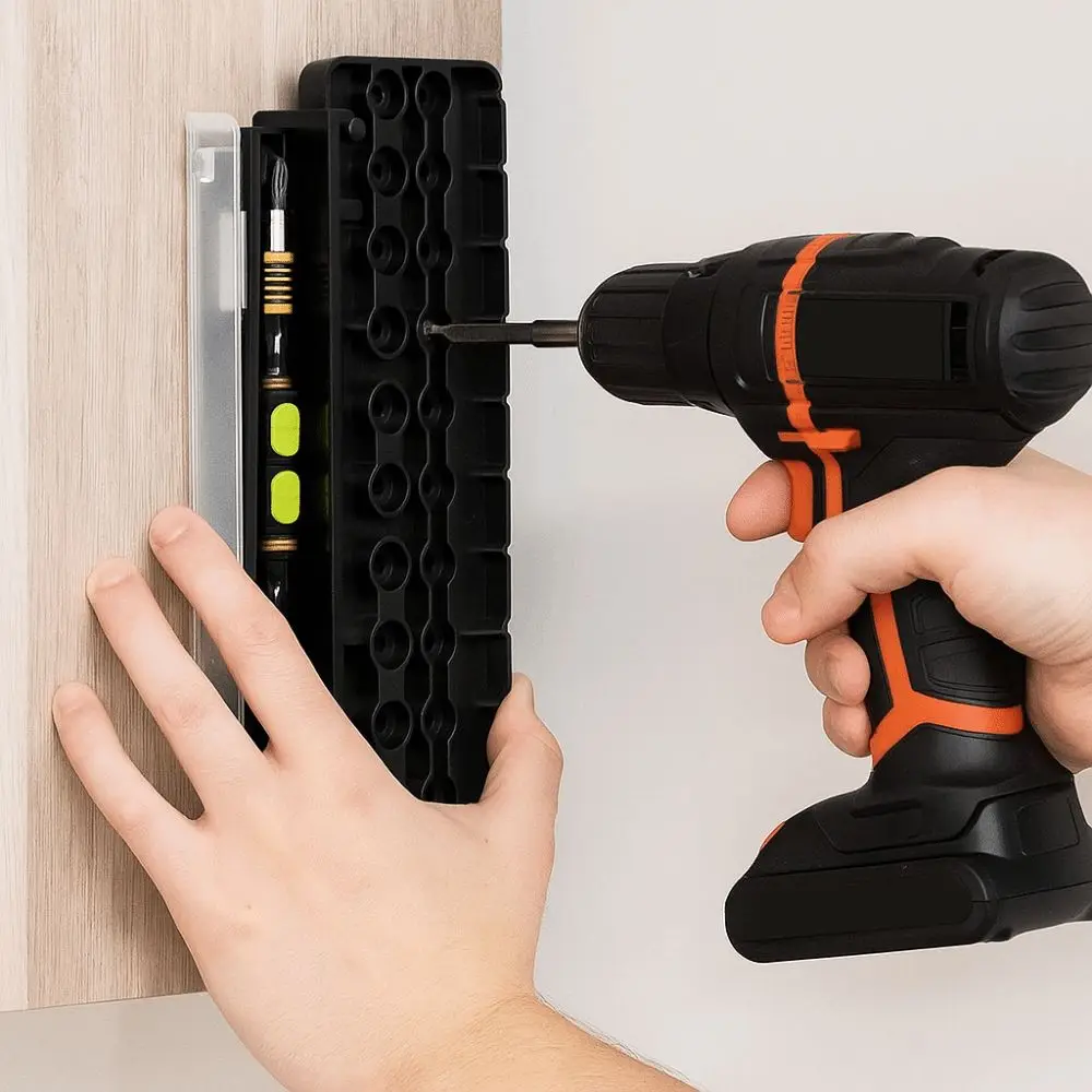 

Positioning Woodworking Drilling Locator Hardware Straight Hole Drill Guide Hole Puncher Handheld Vertical Drilling