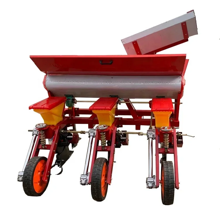 Agricultural machinery corn seeder with fertilization box maize and soybean planting machine