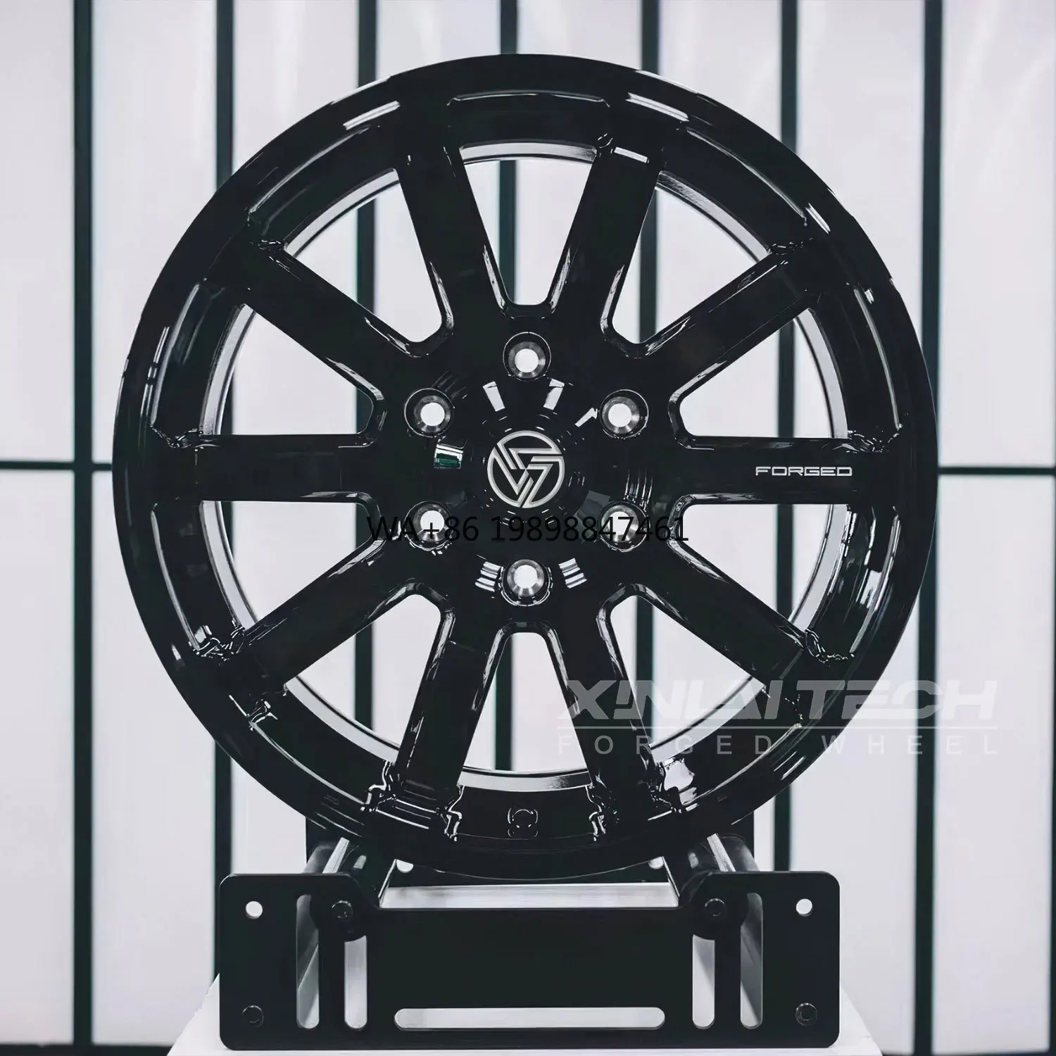 

XL Gloss Black Forged Off Road Wheels 17 18 20 22 Inch 6x135 6x139.7 8x165.1 8x170 Custom Wheels for Jeep Wrangler Gladiator