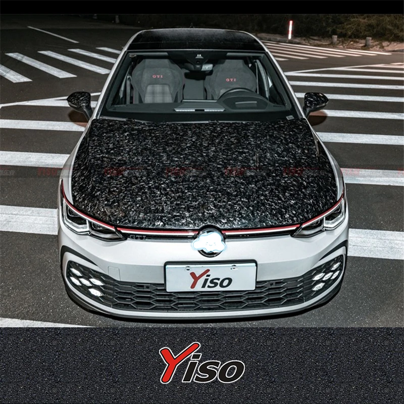 Suitable for Golf 8GTI retrofitting cover Golf 8 Modified carbon fibercar Aspec cover Aerodynamic kit cover GOLF8 GTI Aspec hood
