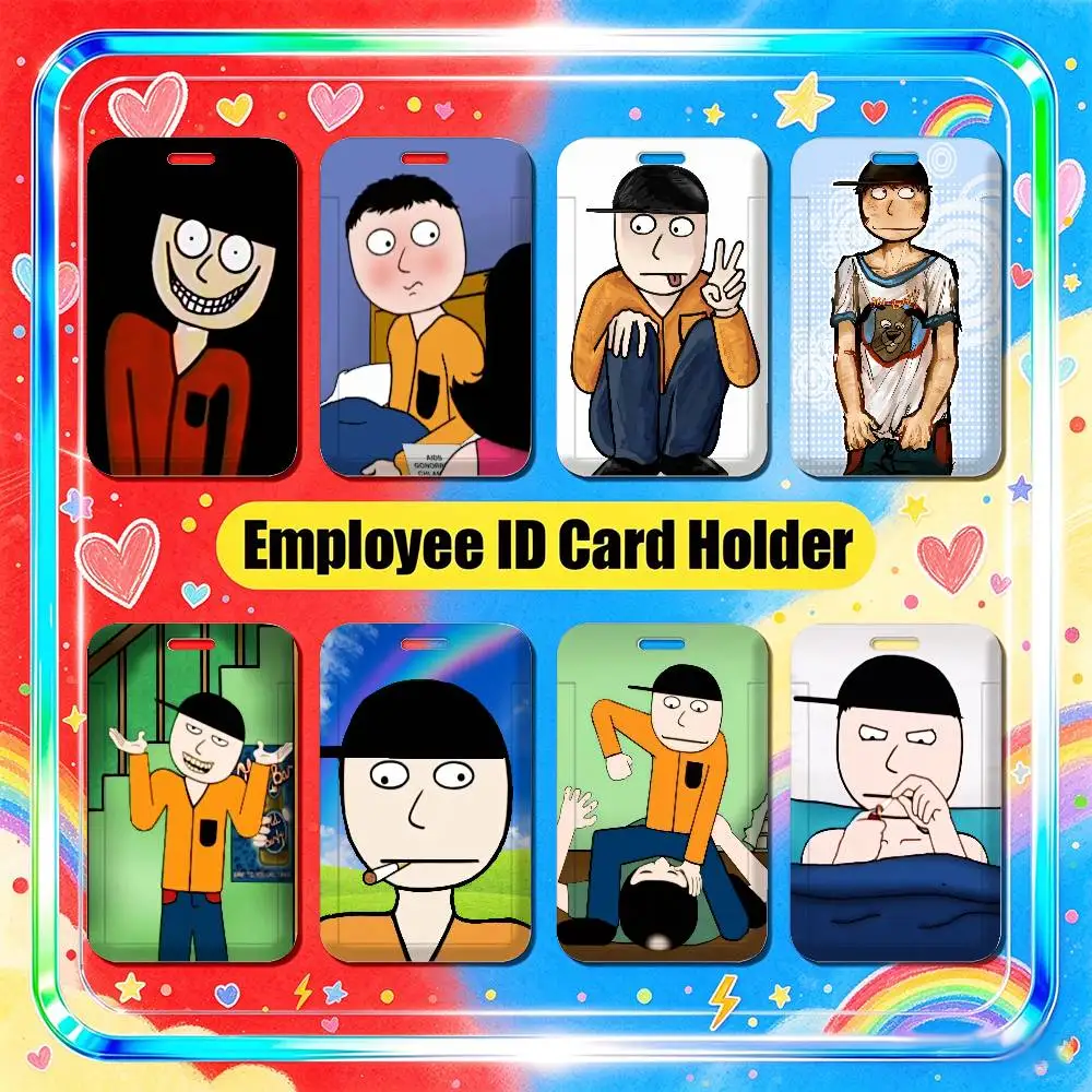 For Kevin Spencer Employee ID Card Holder Office Student Work Bank Credit Badge Decoration Case