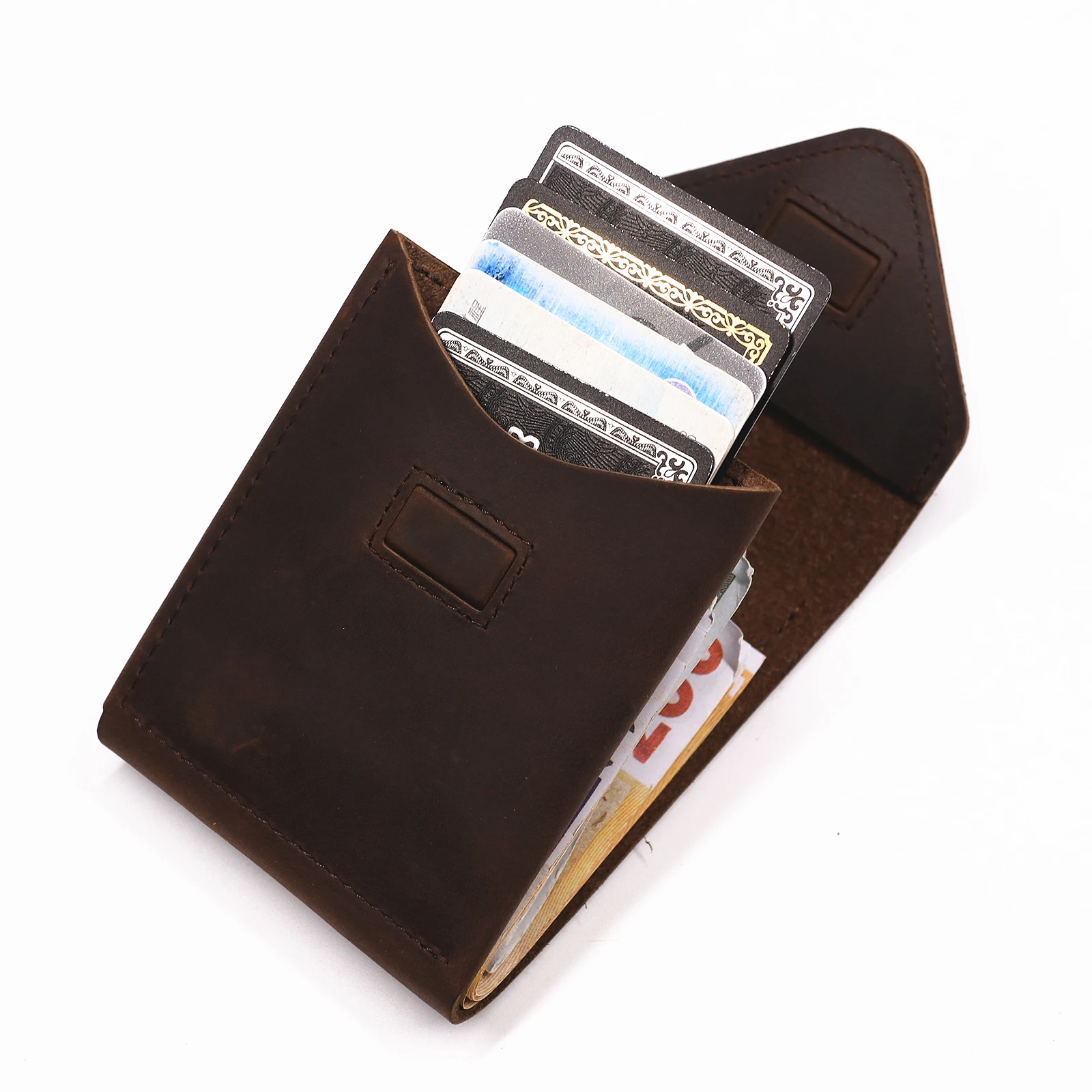 남성용 정품 가죽 지갑 남성용 빈티지 소가죽 짧은 수직 - Travel Wallet Slim 리뷰 및 가격