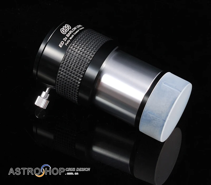 GSO 2-Inch 2X Extra Low Dispersion (ED) Barlow Lens Fully Multi-Coated for Astronomical Telescope Imaging And Photography