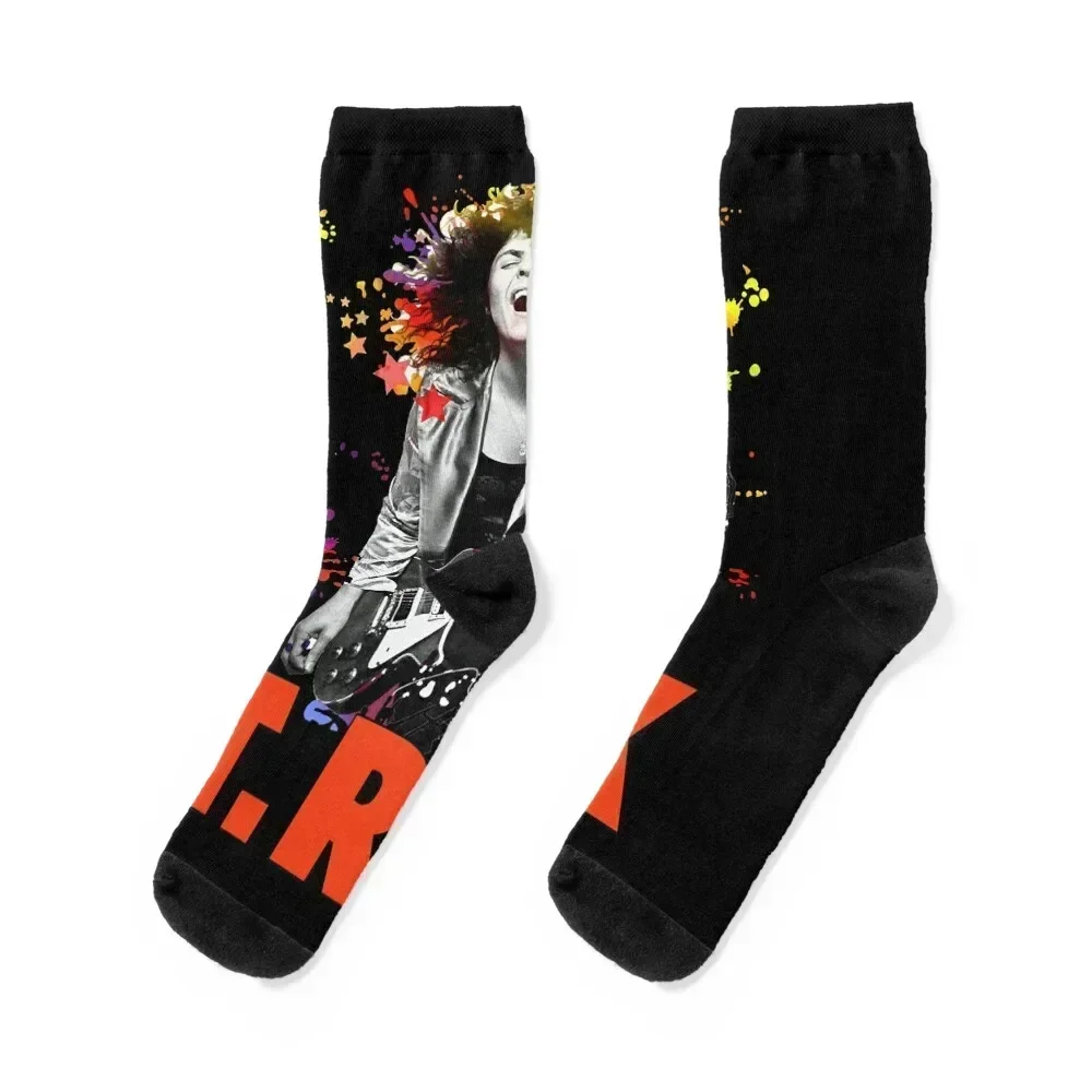 

Birthday Gift T. Rex Rock Band Marc Bolan Retro Cool Top Tee Socks Wholesale funny sock Lots Man Socks Women's