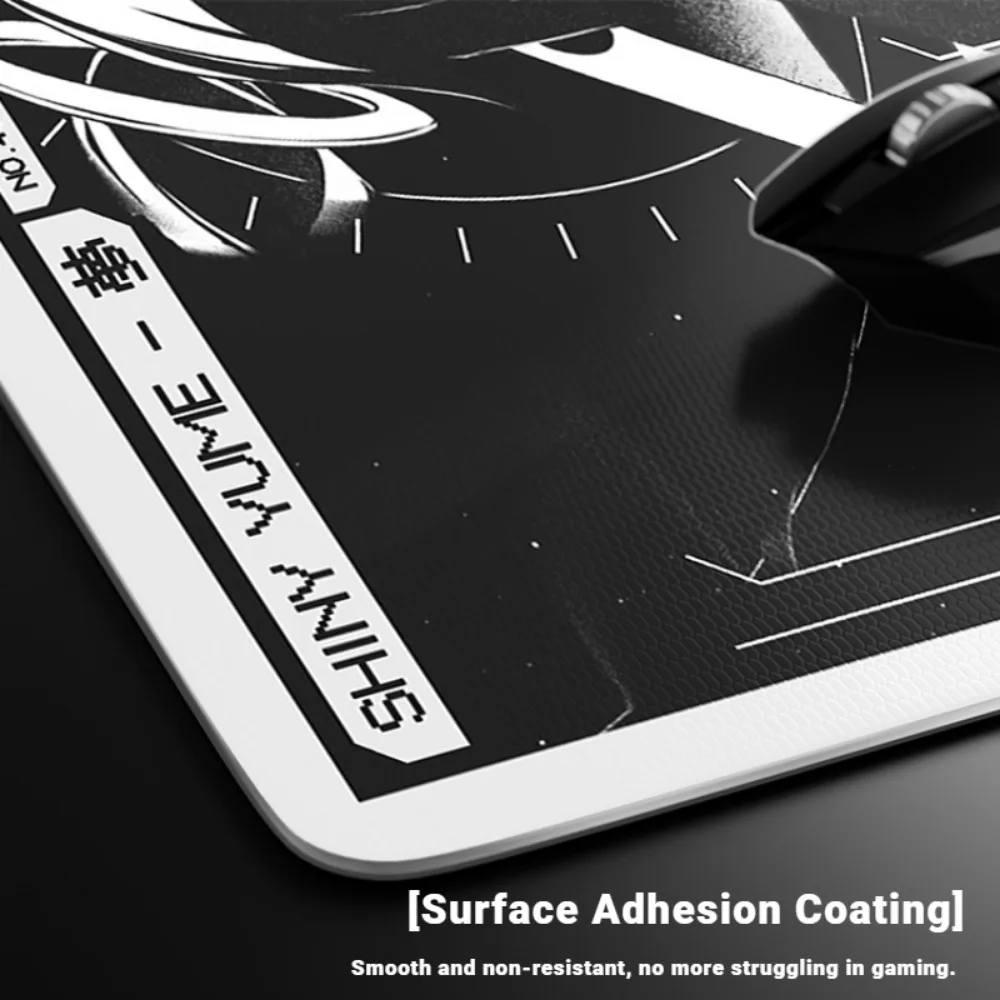 Imagem -04 - Customizável Vidro Temperado Gaming Mouse Pad Fps Gaming Desk Mat Padrão Atualizado Esports Acessórios de Escritório