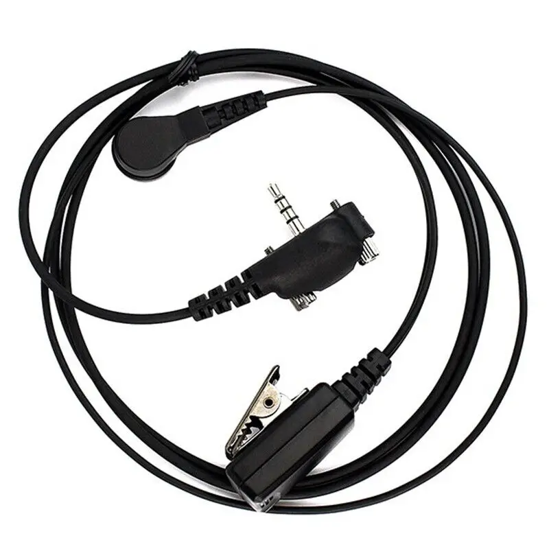 10pcs NEW Acoustic Tube Headset for Radio Walkie Talkie YAESU/VERTEX VX-140 VX-400 Earpiece