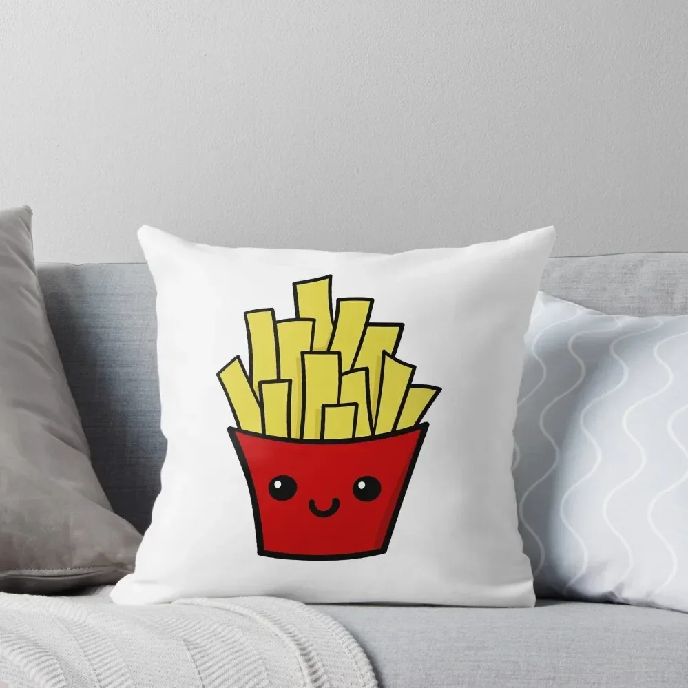 French fries Throw Pillow Cushions pillows decor home Pillow