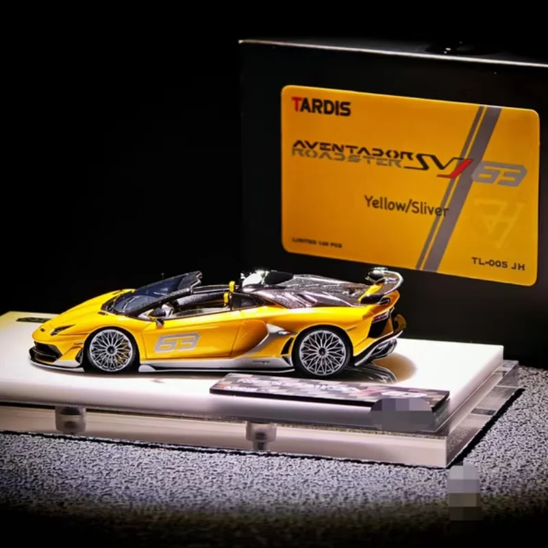 In Stock TARDIS 1:64 Custom New Product Aventador SVJ63 Dual Cars