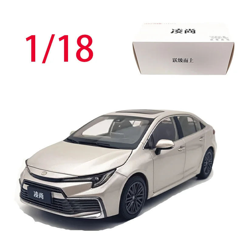 

Diecast 1/18 Scale Guangzhou Toyota Levin Alloy Car Model Toys for Boys Gift 2021 Original Factory