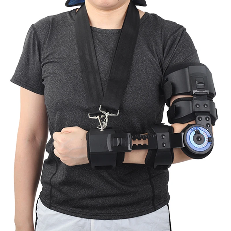 

Fracture Splint Bracket Arm Support Articulated Stabilizer Immobilizer Hinged ROM Elbow Brace