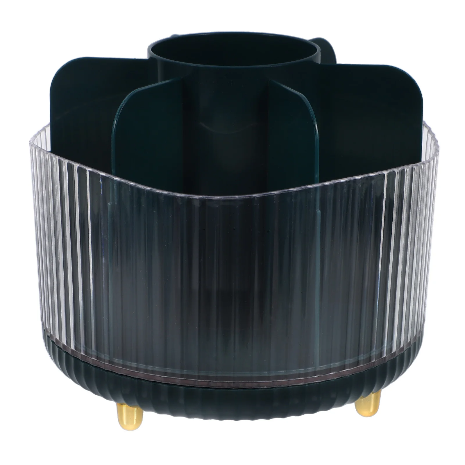 

Makeup Brush Holder Rotating 360 Degree Large Capacity Brush Bucket Vanity Organizer Makeup Organizer for Bathroom