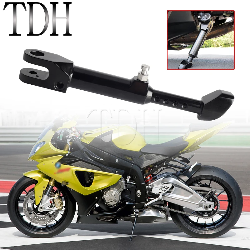 

Kickstand Side Stand Adjustable 5.5"-7" Lowered Motorcycle Foot Kick Stand For BMW S1000RR 2010-2021 S1000R 2014-2021 S1000 RR R