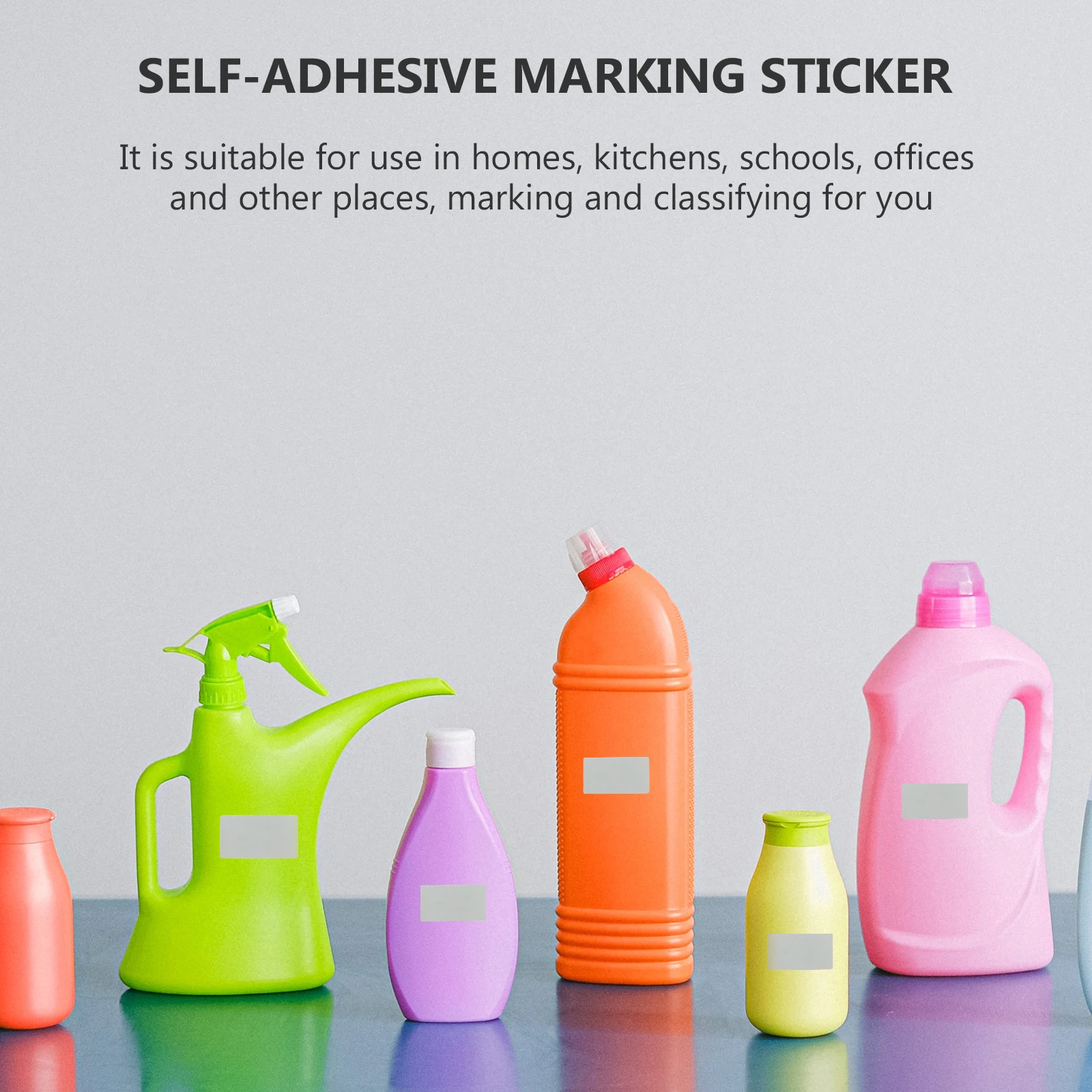 

100pcs Waterproof Marking Stickers Self Adhesive Classification Labels Home Office School Kitchen Storage ganization Notebooks