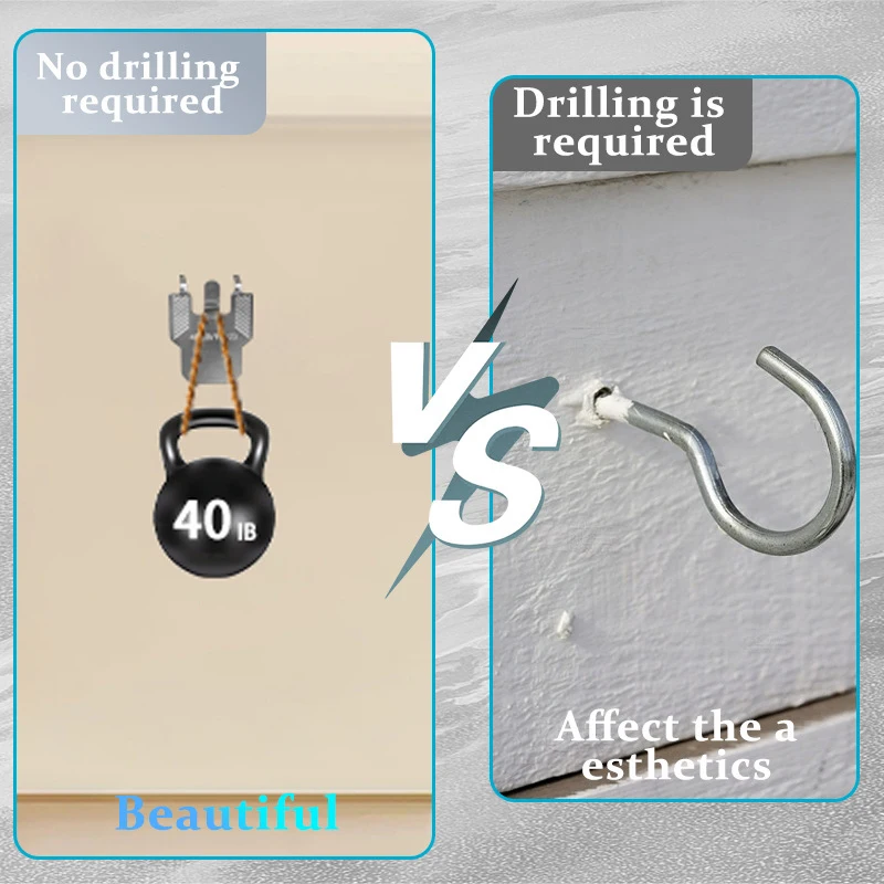 5 PCS New Easy Install Picture Frame Hook MultiFunctional Metal Picture Frame Hangers For Hanging Picture Mirror Photo Poster Ki