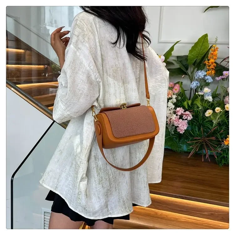 

Women's Y2k Designer Small Leather Purse Trendy Crossbody Bags Top Handle Bag Fashion Retro Shoulder Satchel Party Evening bags
