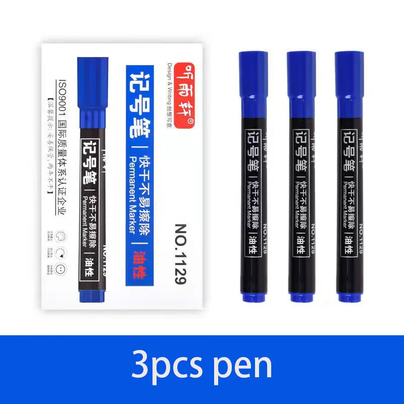 Permanent Marker White Oil-Ink Mark Pens Stationery School & Office Supplies Cd Mark Marker Car Wood Pen Rock