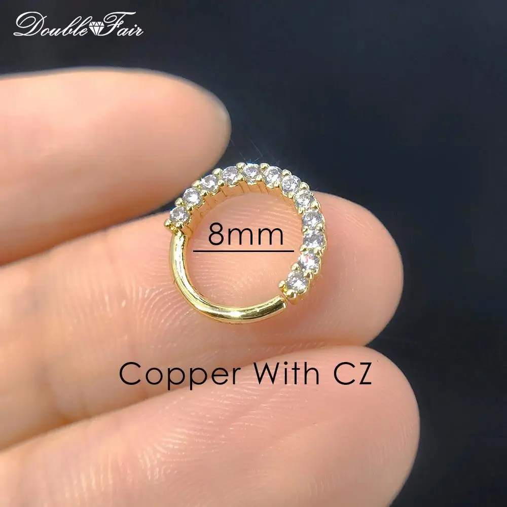 1szt Kolczyki ze stali nierdzewnej Helix Daith dla kobiet Pierścionek z gwiazdą z łańcuszkiem Lobe Tragus Snug Ear Piercing Earings Biżuteria — zdjęcie 6