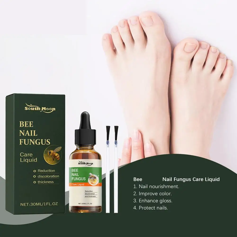 

30ml Toenail Anti-infective Nail Repair Solution Gel Hand Foot Nails Care Fungu Removal Nail Repair Drops Restoring Healthy Nail