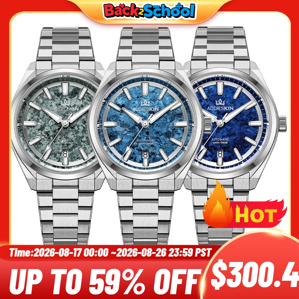Luxury Watch Second Hand - AddiesKIN K006 Men Watch 9015 Ice