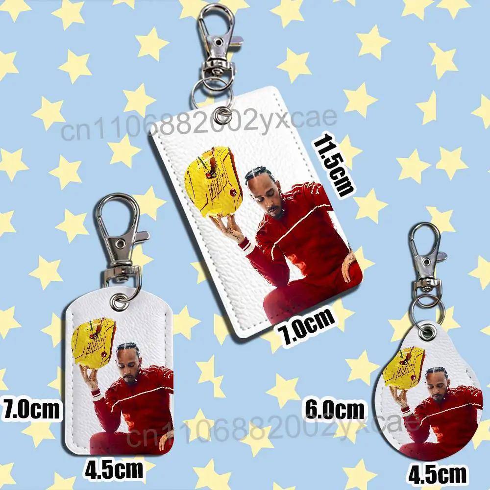 runnerup Canada Lewis Hamilton Card Holder With Keychain Executive Protection For Bank Credit Subway Bus Case view 5