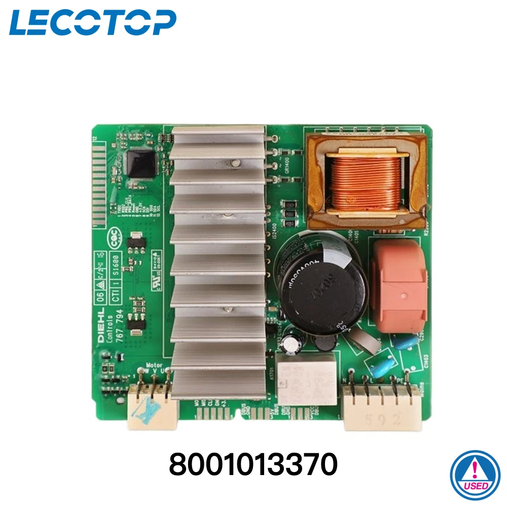 

8001013370 8001023121 8001146421 Плата управления инвертором двигателя для шайбы Siemens, драйвер печатной платы, запасные части для стиральной машины