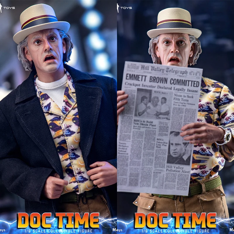 

MAT021 A 1/6 Movable Body Design Doc. Time Action Figure Collection Mars Toys Time Travel Movie Fans 12inch Soldier Model