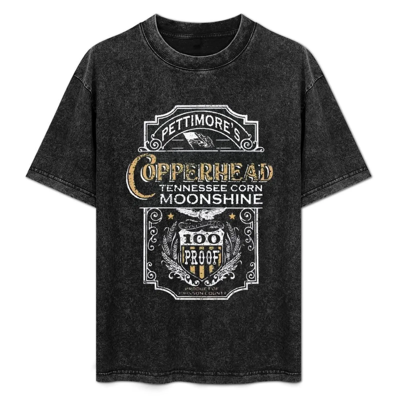 

Crew Neck Steve Earle Inspired Copperhead Road Casual T-Shirt oversized clothes funny t shirts for men