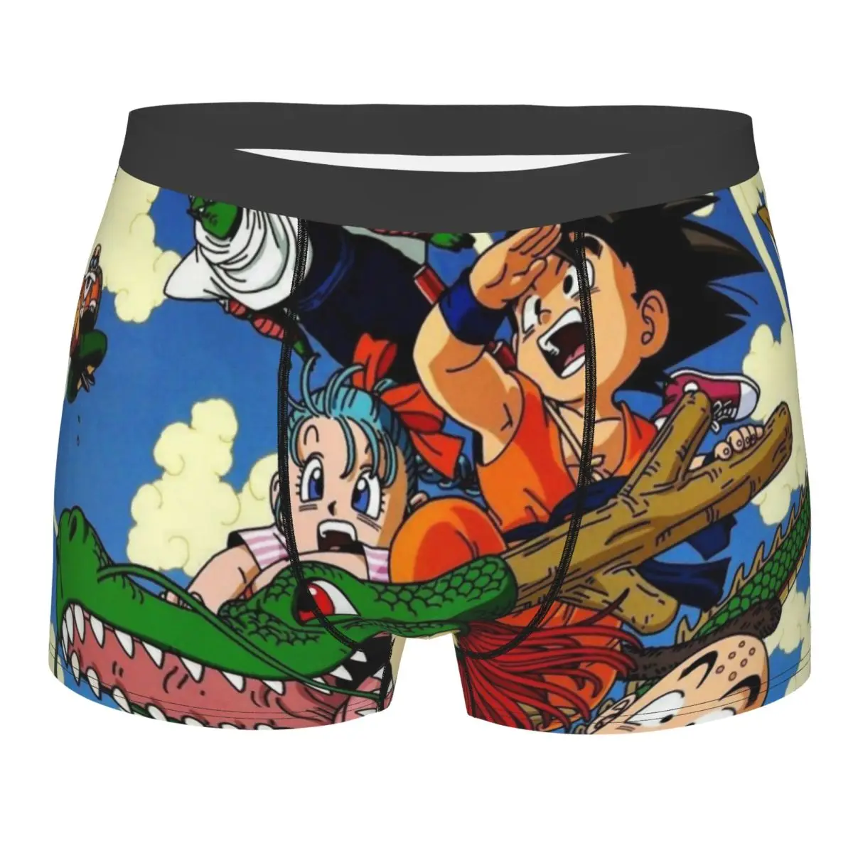 Dragon Ball Z Dragonball Anime Boxer Neuheit Geschenk für Männer Humorvolle Unterwäsche Boxer Unterhose