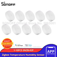 SONOFF SNZB-02P Zigbee Temperature Humidity Sensor 1-10PCS Smart Home Works with SONOFF iHost, ZB Bridge-P, ZBDongle-E