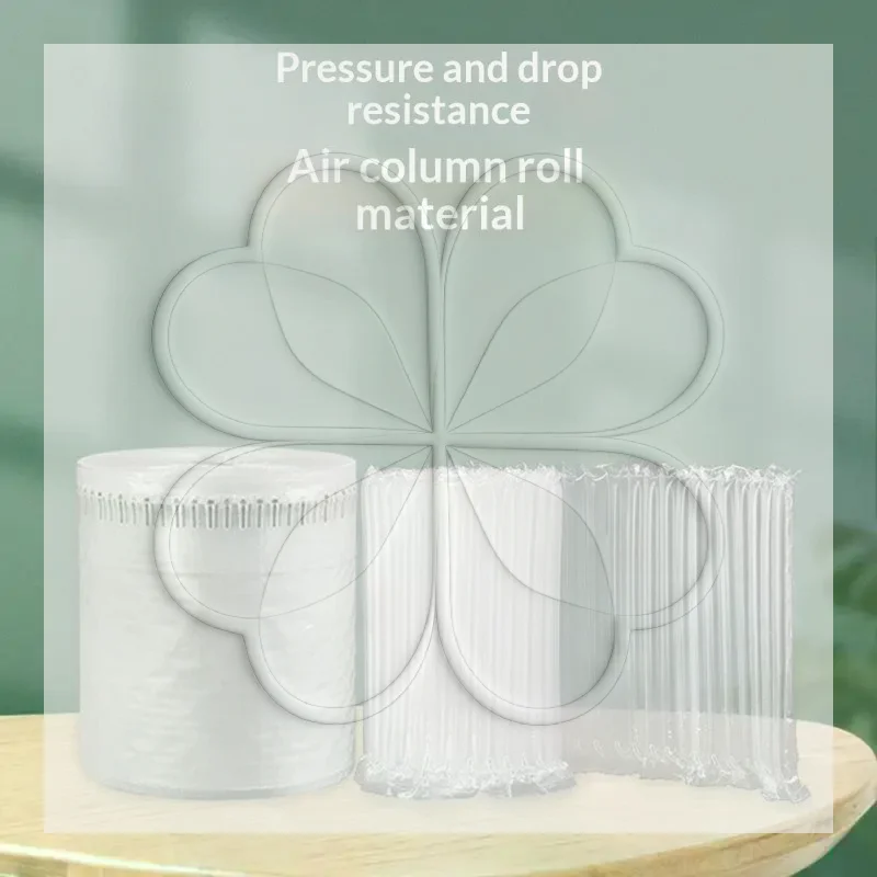 50 Meters Air Column Wrap Shipping Packaging Protection Thick Shockproof Inflatable Air Column Air Column Inflatable Bubble Bag