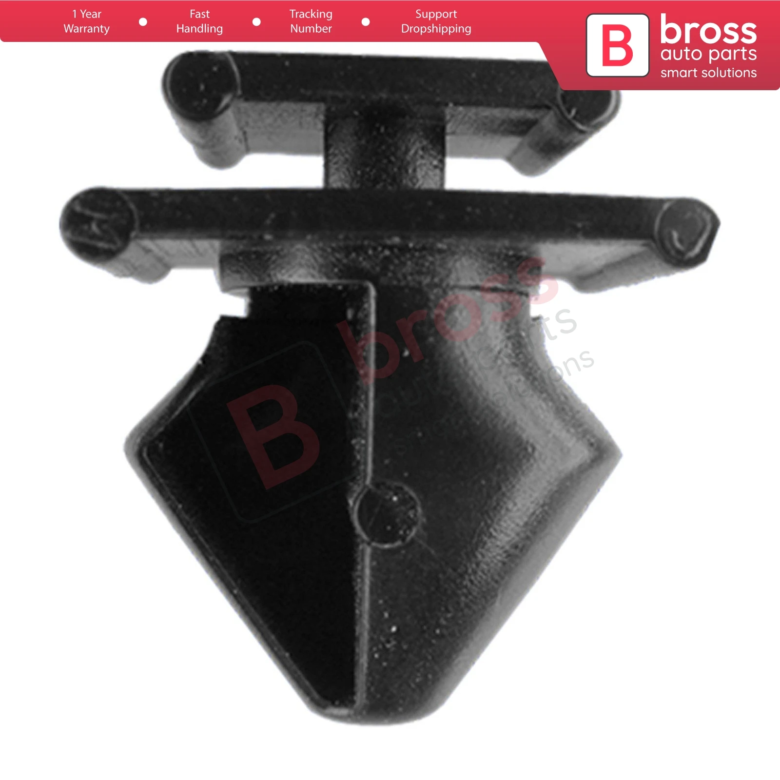 BROSS BCF2537 10 Pieces Interier Trim Clip for Citroen Peugeot 6995.02 6999.CR Renault 7903077112