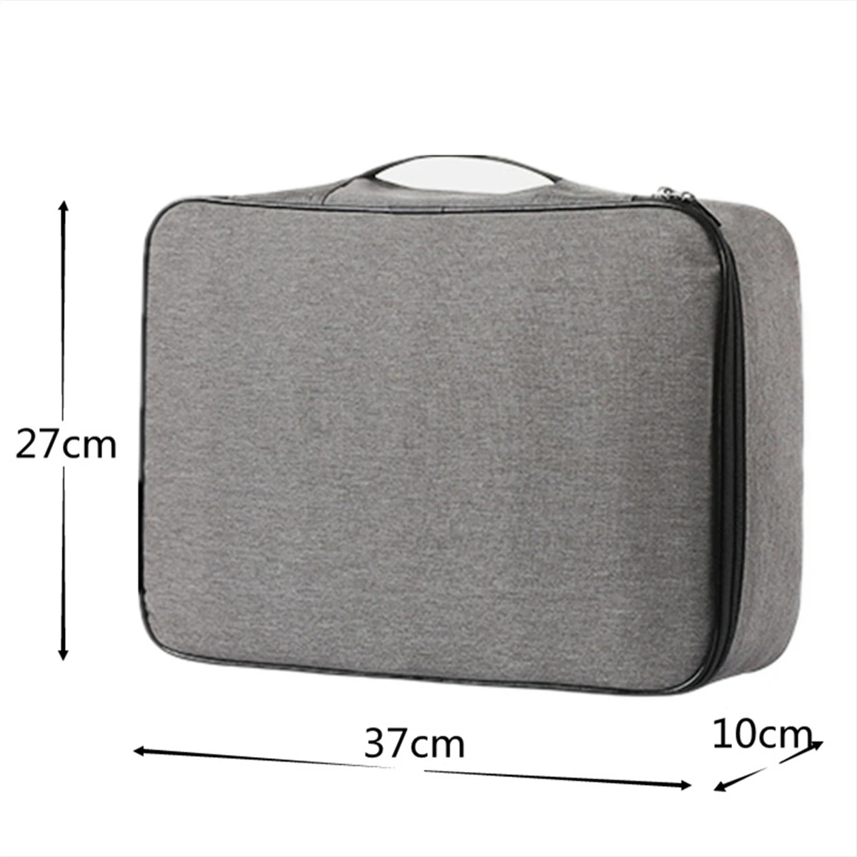 With password lock Multifunctional briefcase office document storage bag business trip card passport organizer travel accessory