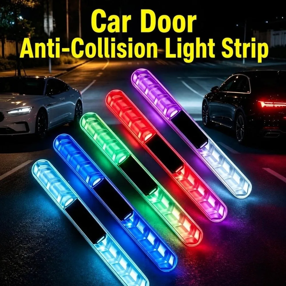 Wireless Anti Collision Lights LED Technology Easy Installation Safety Signal Lamp Waterproof Design LED Welcome Lights For Car