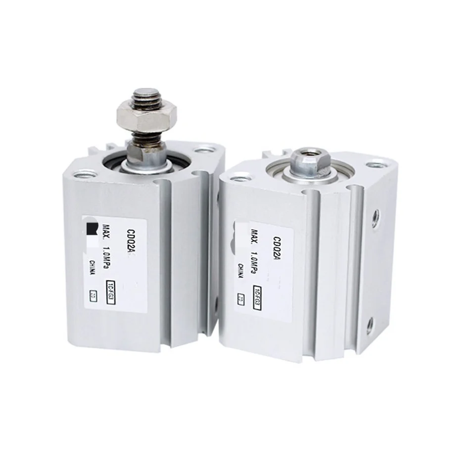 

CDQ2A16-20DZ Compact Cylinder Double Acting Single Rod New