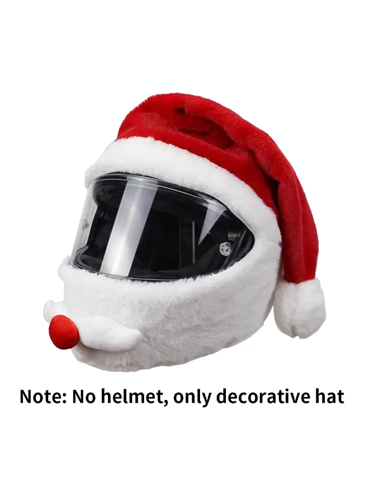AliExpress Helmets Motor Bike Helmet Cover Xmas Racing Helmets for Motorcycles Christmas Gift New Year Santa Hat RV Motorcycle Accessories