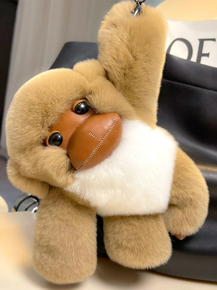newbl-–-porte-cles-singe-en-fourrure-de-lapin-jouet-plu-decoration-de-sac-d'ecole-pendentif-de-voiture-poupee-douce-cadeau