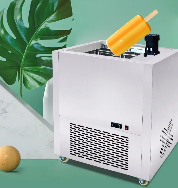 

Hot Selling Commercial Popsicle Machine 1200w Ice-cream Popsicle Machine 220v New Material