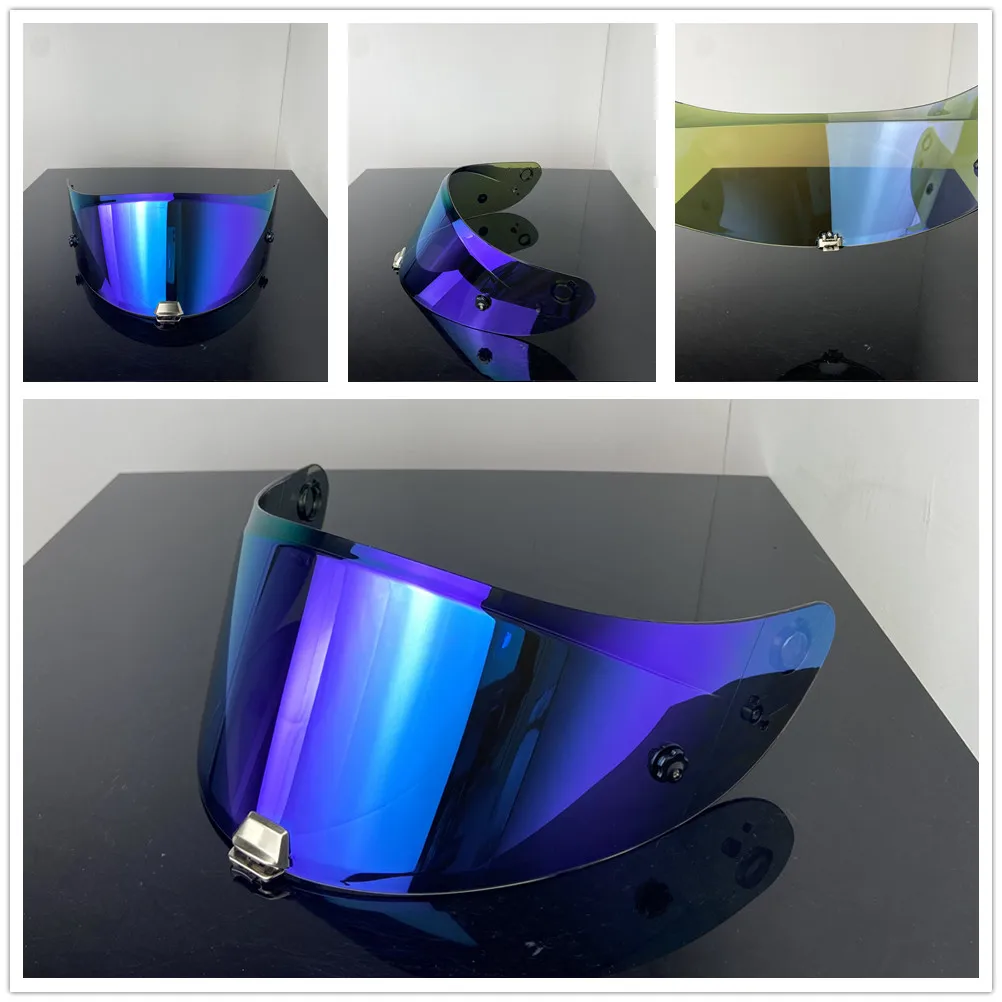 Rpha11 visor for HJC HJ26 Rpha 70 Dustproof Windproof Sunscreen shield Electroplated Helmet face Shield Film Anti Fog