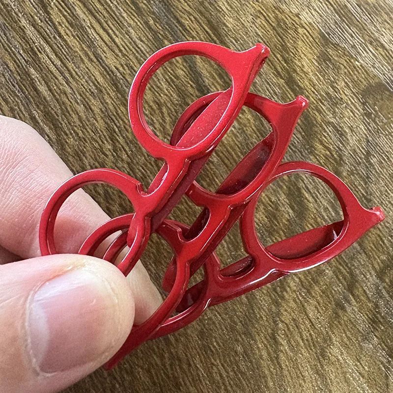 1000pcs/set red Tie Clip Solid Practical Necktie Clasp Fashion brooch Accessories
