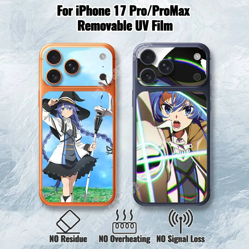 

Roxy Migurdia Mushoku Tensei Removable UV Film for iPhone 17 Pro 17 ProMax Protective Sticker