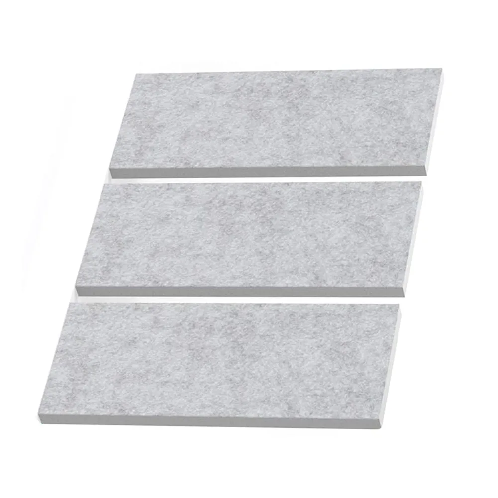 Flexible For AC Side Sealing Panels 16.5 x 6.3 Inches Gray Foam Felt with for top Gap Seal Strip for Year Round Energy