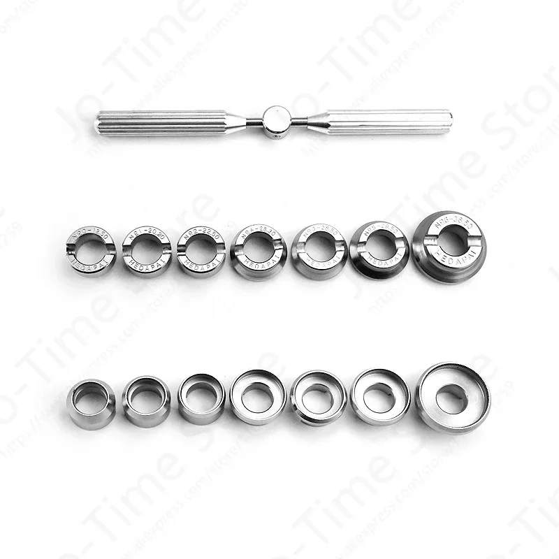 굴 스타일 시계 수리 도구 여러 크기와 호환되는 Dudor 시계 용 스크류 백 케이스 오프너-18.5 -36.5