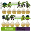 Hulk Cupcake