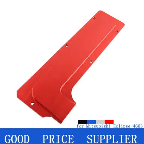Paquete de bobina de aluminio, tapa de bujía, placa de repuesto, compatible con Mitsubishi Eclipse 4G63, 01137