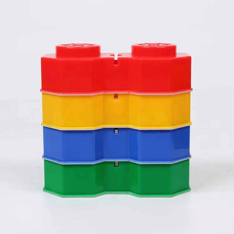 

【Popular】Children Building Puzzle Education Plastic Toys Kindergarten Kids Giant Modular Building Blocks